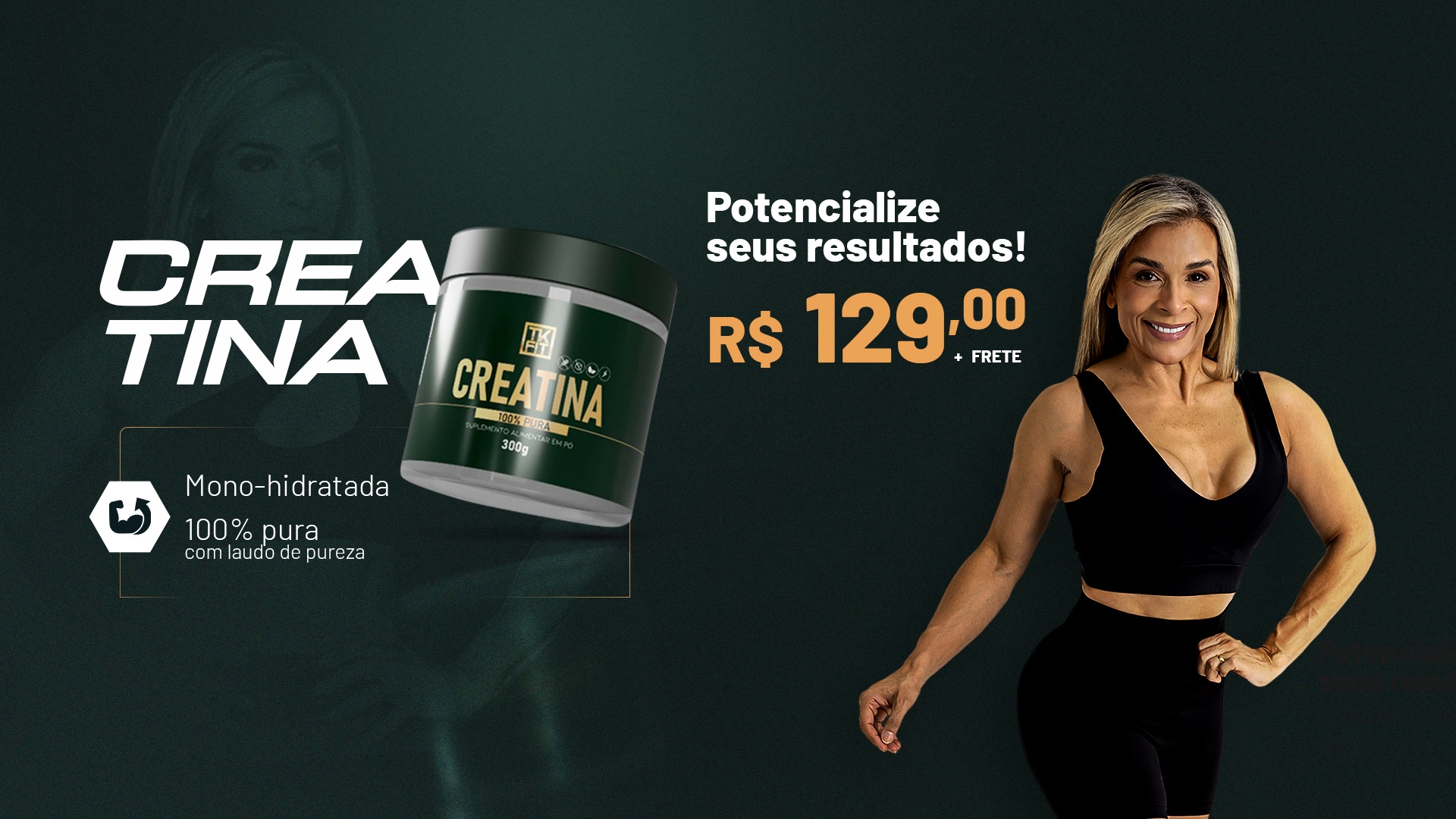 Promoção creatina